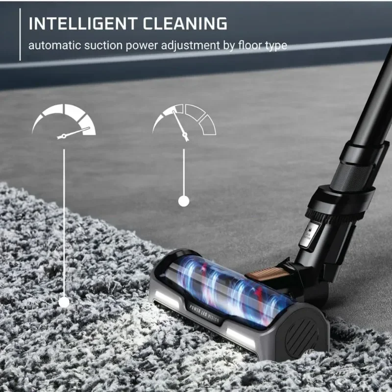 Rowenta Cordless Vacuum Cleaner  Vacuum  Dust Container Automatic Floor Detection Charging robot aspirador