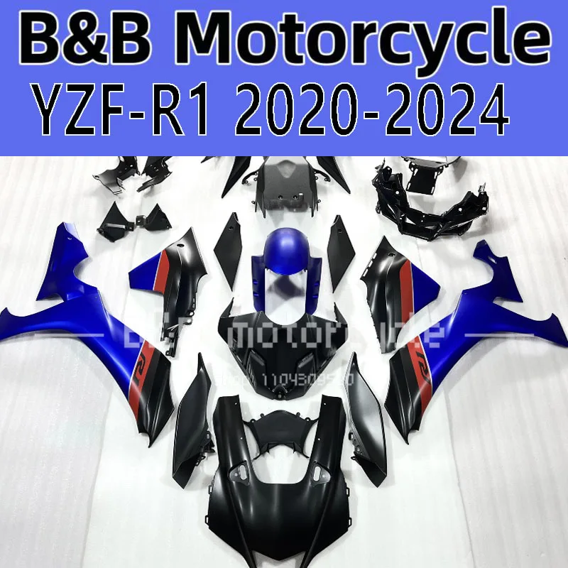 

НОВЫЙ комплект обтекателей для литья под давлением мотоцикла ABS, подходит для YAMAHA YZF R1 2021 2022 2023 R1 2021-2023, полный обтекатель кузова, черный