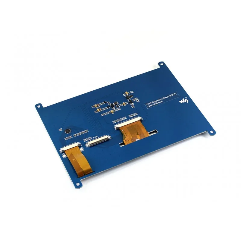 7inch Capacitive Touch LCD (F) 1024*600 TFT Capacitive Display Multicolor Graphic LCD with Screen  stand-alone touch controller