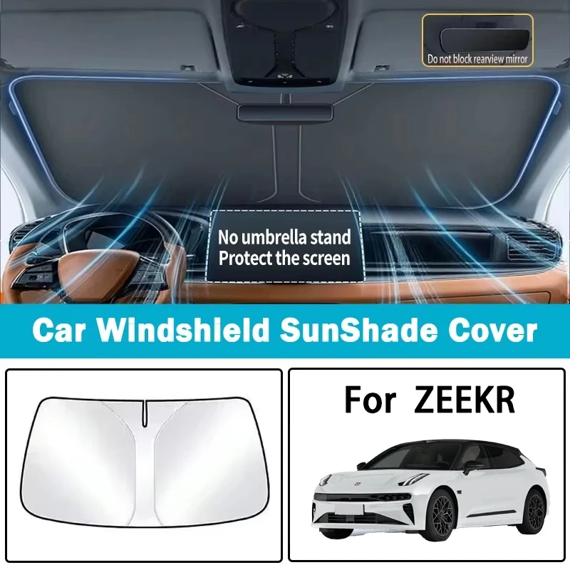 

It is suitable for ZEEKR 7X/001009/X/007GT/MIX car sunshade front sunscreen heat insulation parasol panel