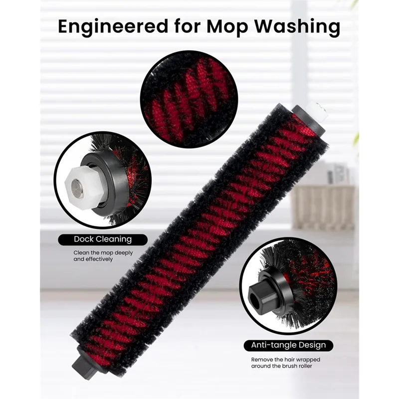 فلتر مياه محطة شفط بديلة من ABNO مع أجزاء غربال قابلة للإزالة للمكنسة الكهربائية Roborock S7 Maxv Ultra S7 Pro