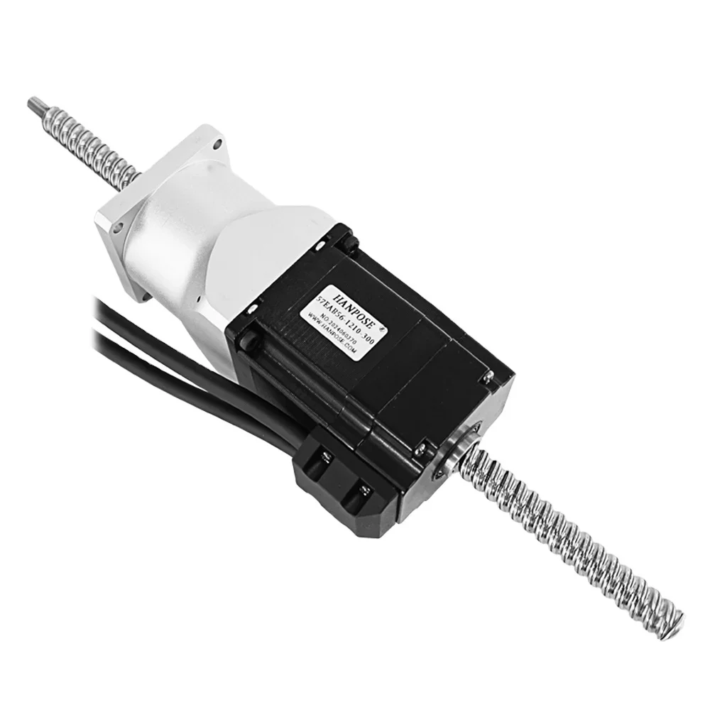ZXY Hanpose 57EAB56 Ball Stepper Motor 1.3N.m 4A 0.02mm Ball Through Motor With Encoder Can Increase Motor Performance by 30%