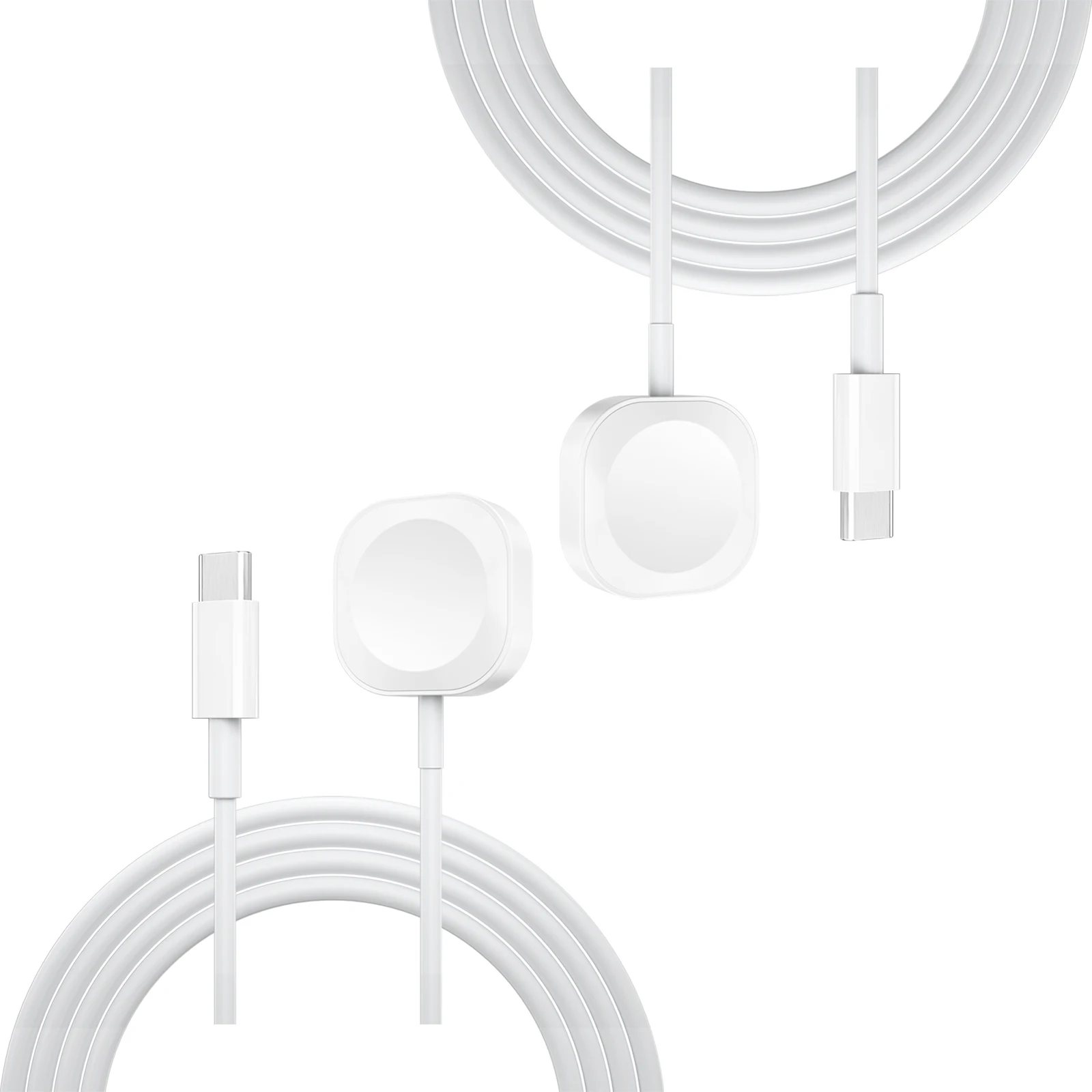 Charger Cable For Apple Watch Ultra 9 8 7 6 5 4 3 2 1 se Charging For iPhone 15 14 13 12 11 8 X Charger Type C USB Plug