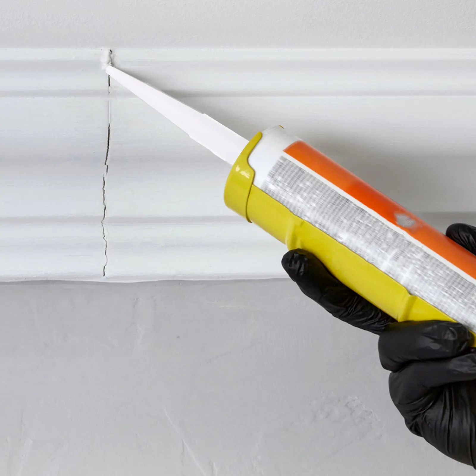 1Set Caulking Sealant Tool Kit Flexible Reusable Nozzles Precise Grout Applicator Tool Spare Caps Covers Leak Proof Silicone