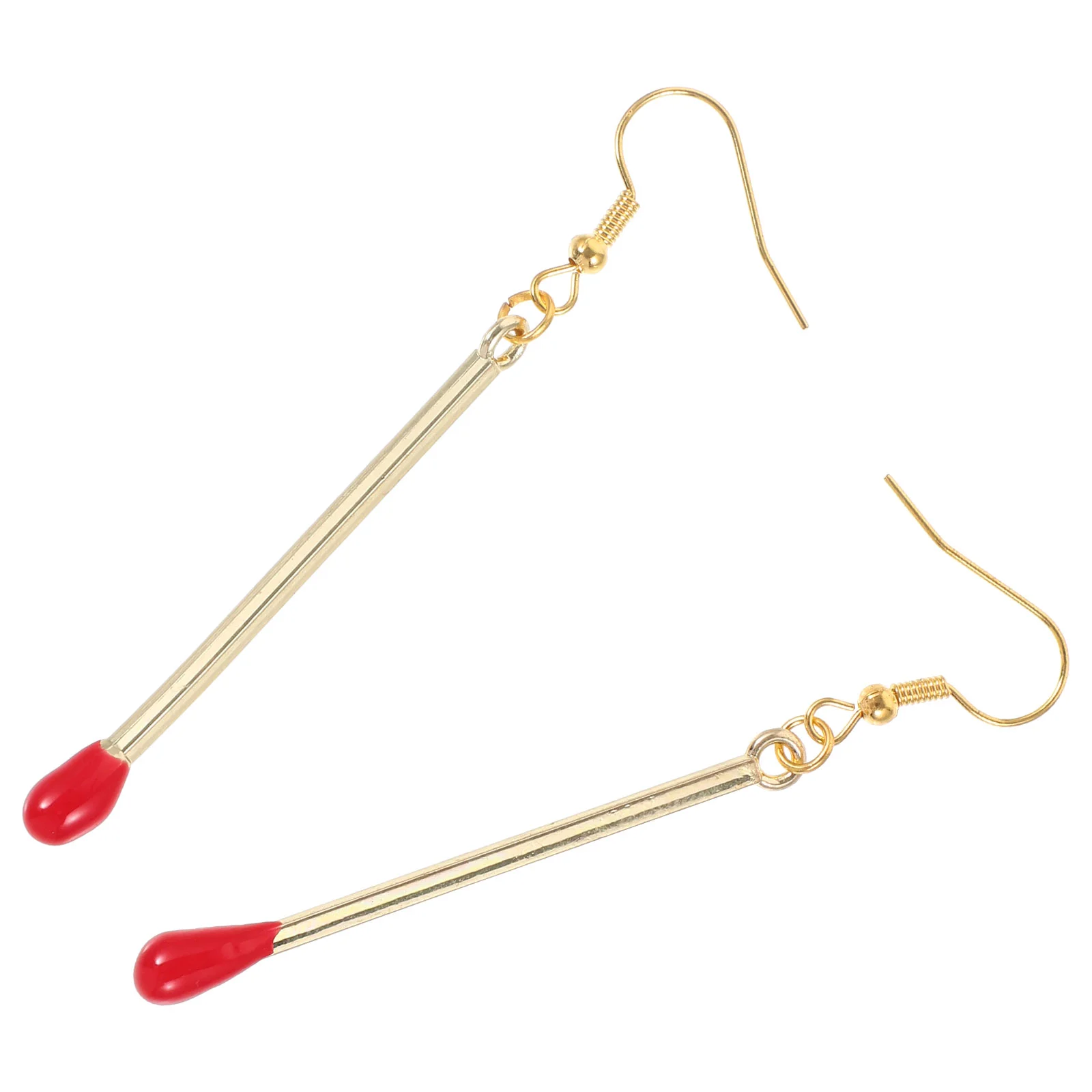 Novelty Match Drop Earrings Party Dress Pendant Personality Female Dangle Trendy