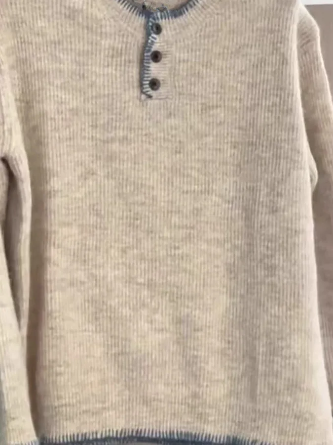 Lockerer Strickpullover für Damen, weich, gemütlich, Overhead-Stil, Herbst, Neuankömmling, faionable, vielseitig, lang, Sve, rund, warmes Oberteil