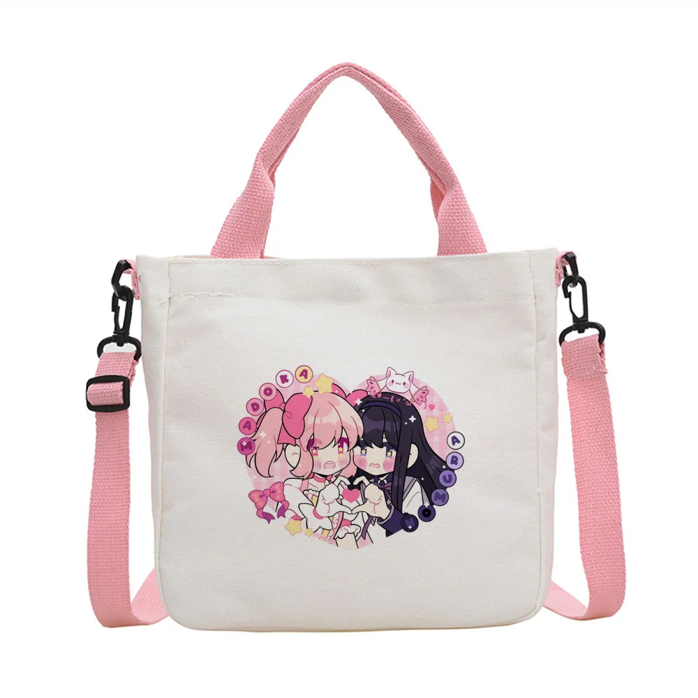 Madoka tote bag sac cabas torba na zakupy canvas  shopper y2k femme