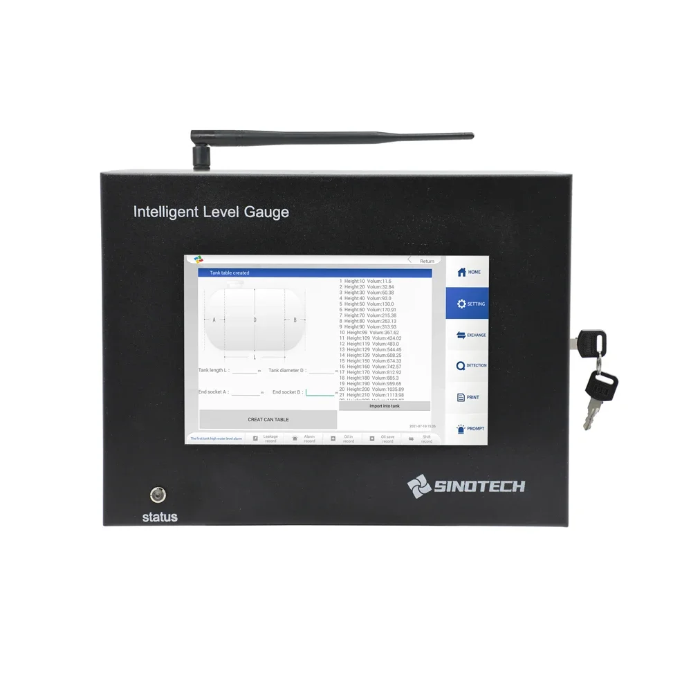 Sinotech  Vehicle 5-inch Automatic Tank Gauge used in the Oil Tanker Truck