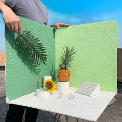 Photography Backdrops Board Food Jewelry Shooting Accessorie Photographic Backgrounds INS Cement Board for Studio Photos 40x40cm