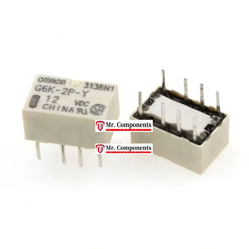 1PCS Relay G6K-2F 2P-Y-5VDC 12VDC 24VDC 5V 12V 24V G6K-2F-Y In stock