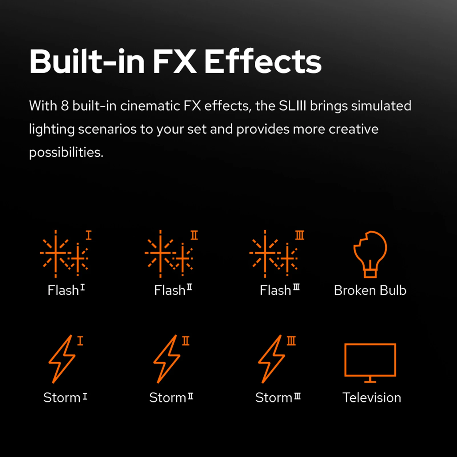 Godox SL150III Studio LED الفيديو الضوئي 160W عالية الطاقة التصوير الفوتوغرافي الضوئي 5600K ± 200K عكس الضوء 8 FX تأثيرات الإضاءة CRI96 TLCI97 B #6