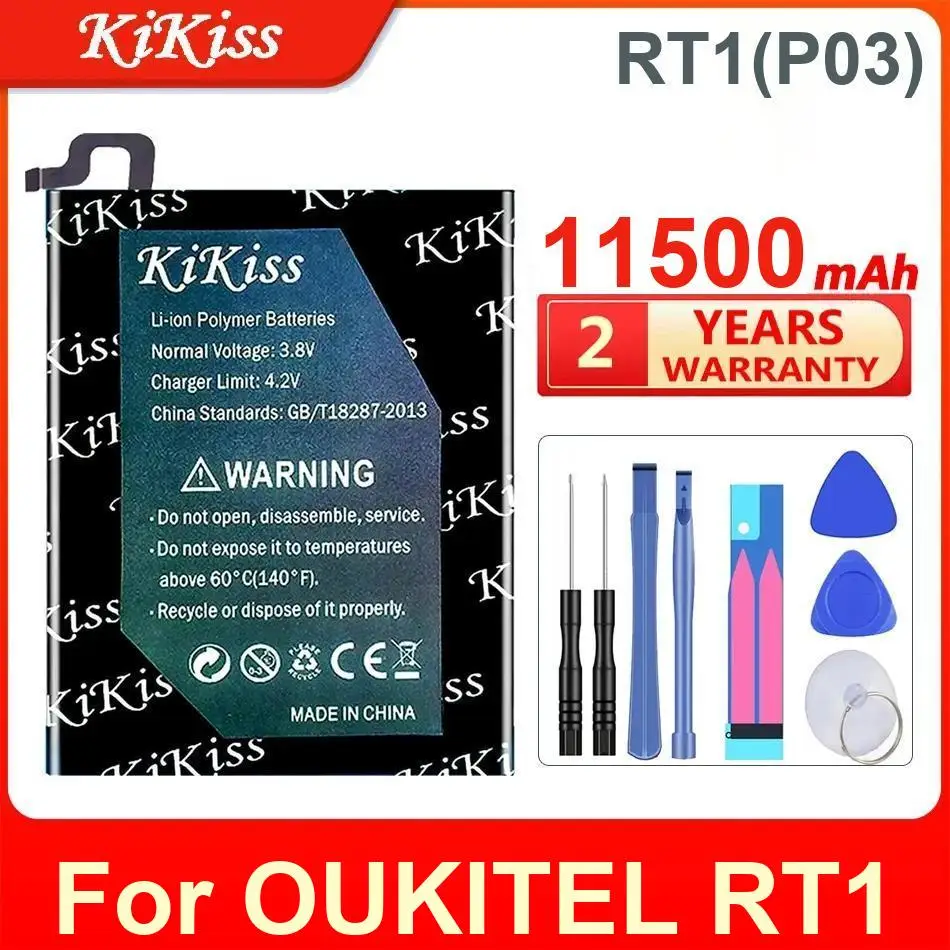 

Аккумулятор Kikiss на 11500 мАч RT1(P03) для OUKITEL RT1