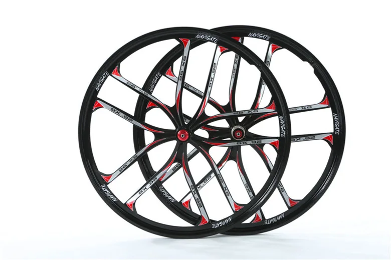 26Inch Magnesium Alloy Wheel Mountain/Road Bike Wheelset All-In-One Wheel Bicycle Accessories