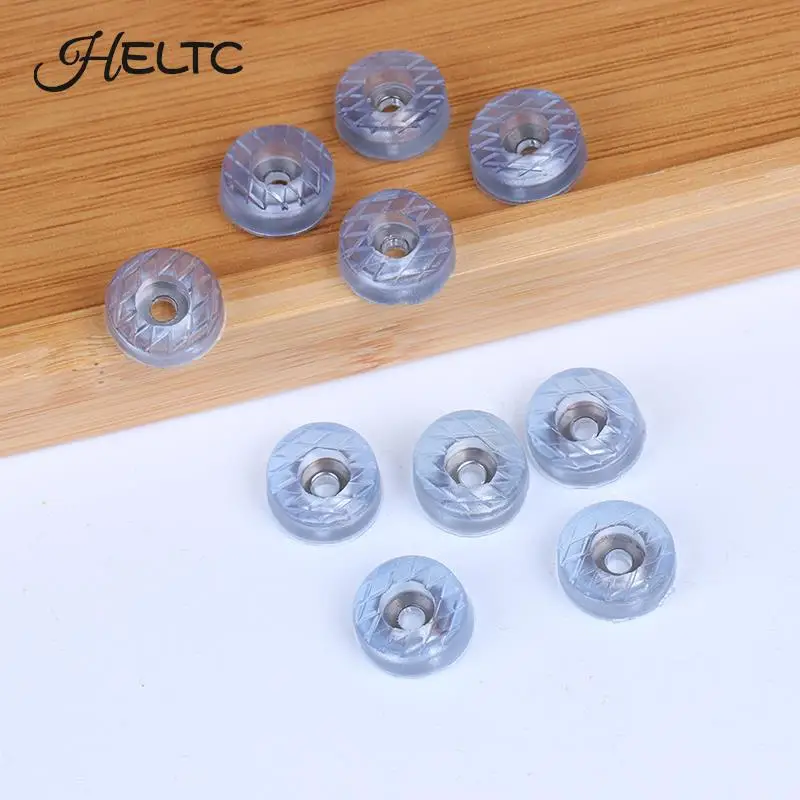 Soft Transparent Non-slip Pads Chair Table Feet Leg Bottom Pads Furniture Sofa Stool Foot Covers Floor Protectors