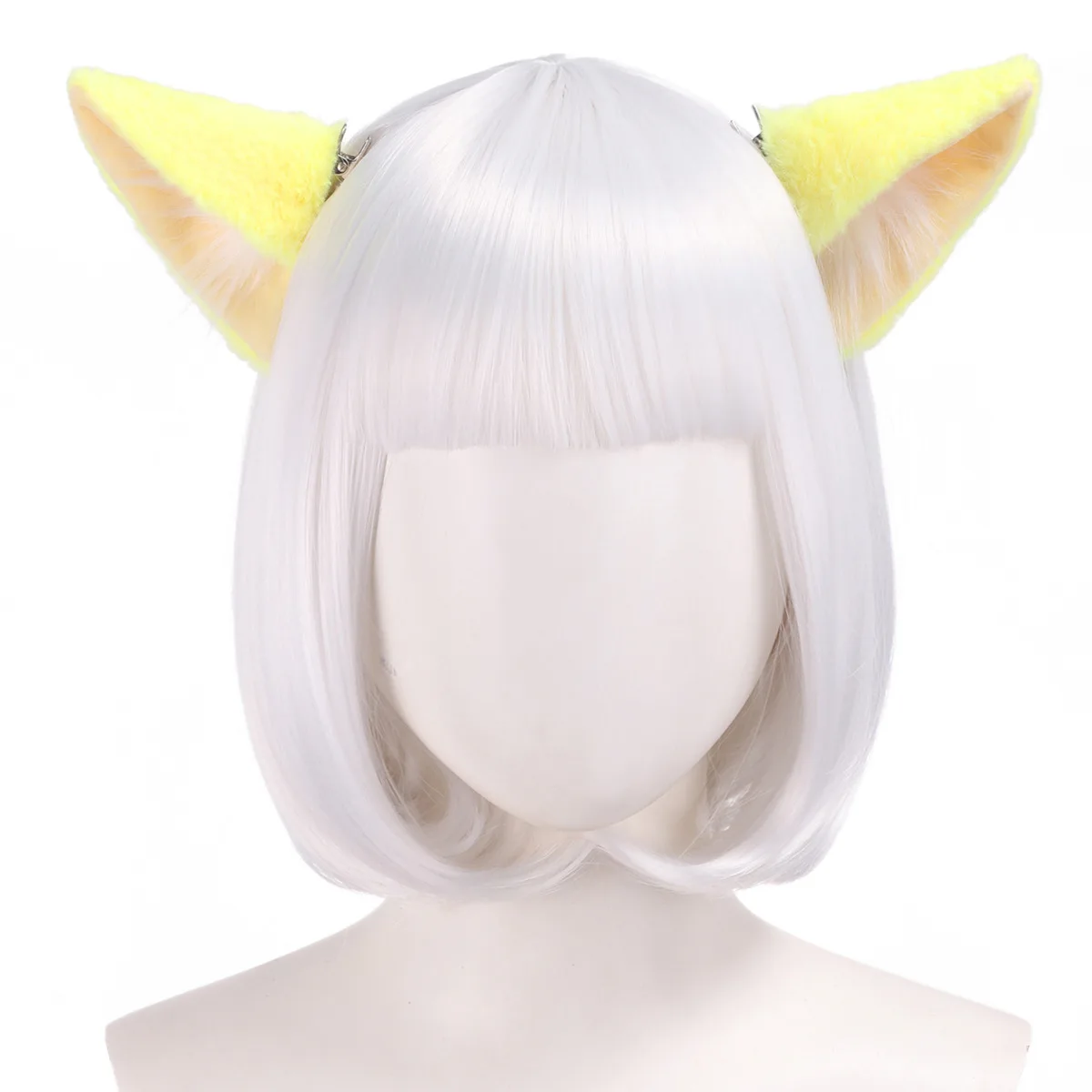 Anime Chainsmoker Cat Ears Yaniko Satou Aru Net Yani Yaku Neko Cosplay Props Decors Hame Neko Halloween Accsssories Ear Clip