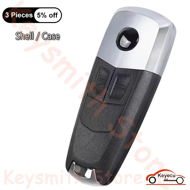 

KEYECU 2-кнопочный чехол для Opel Astra GTC TT 2-дверный Roadster Zafira Auto Smart Remote Key Shell Замена крышки