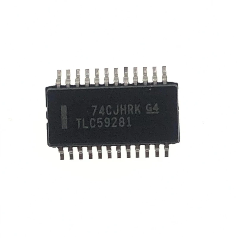 10 adet TLC59281DBQR SSOP-24 TLC59281DBQ SSOP24 TLC59281D TLC59281 59281 LED sürücü yeni ve orijinal