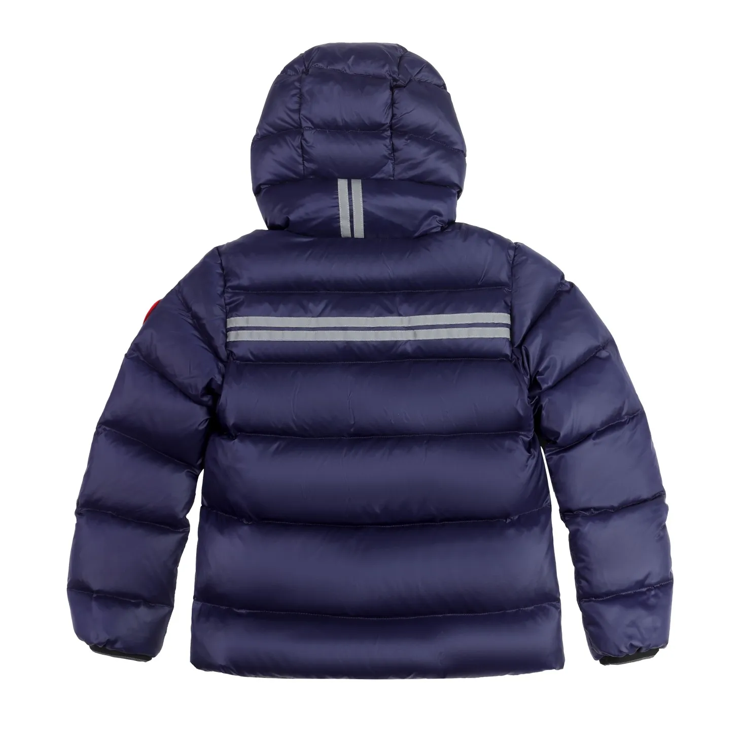 Luxuriöse Winterjacke für Jungen und Mädchen, berühmte Marke, Daunenjacke, solider, verdickter Reißverschluss, Kapuzenmantel, große Kinder-Designerjacke