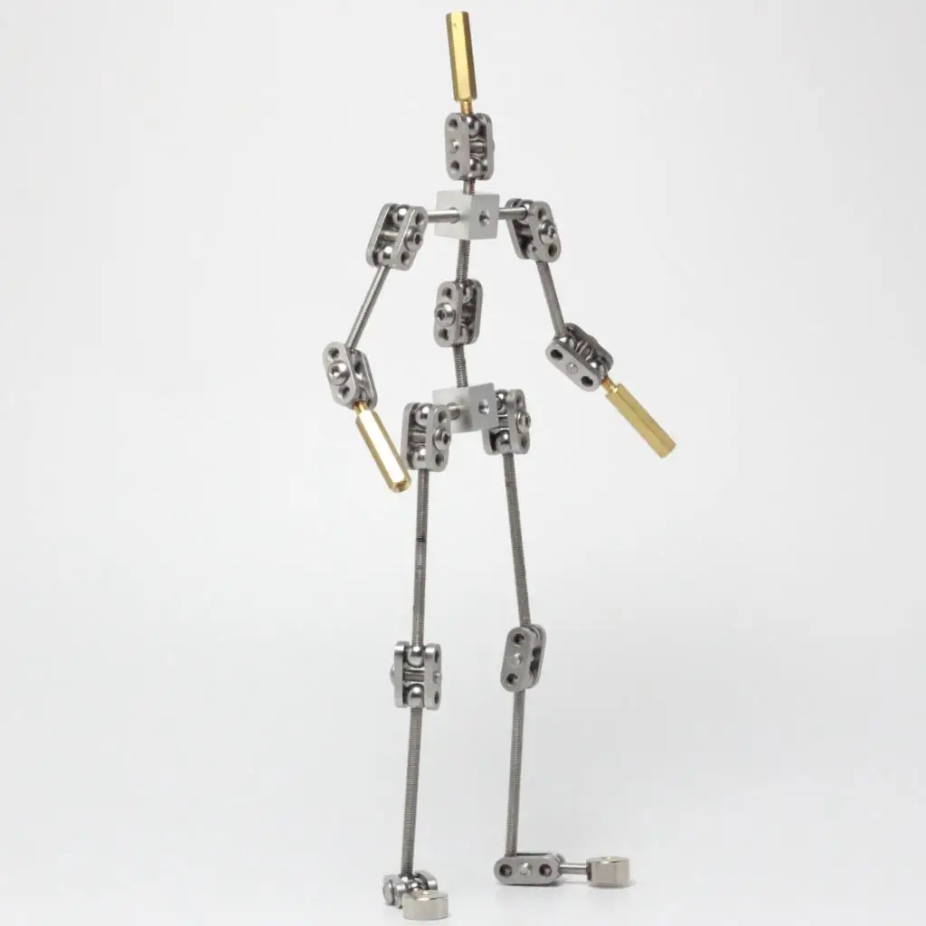 20 Cm DIY Stop-motion Animation Skeleton Female Characters Teaching Simulation Frame