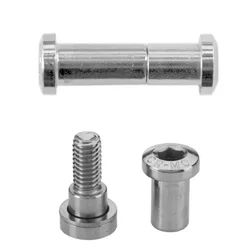 Bicycle Metal Seatpost 8mm Diameter Clamping Binder Screw Bolt Adjustment Length 15-25mm Vintage Style Bicycle Parts