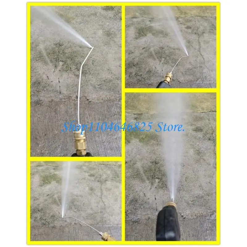 Extension Wand 1/4inch Quick Water Heater Flush Wand for Roof Deck