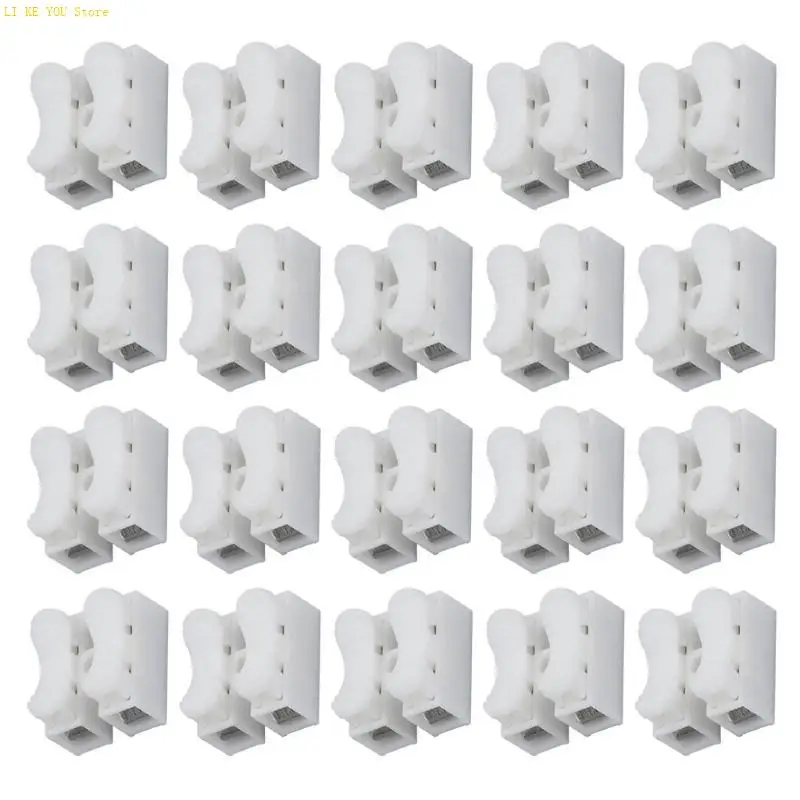 W3JE 20 Pack в использовании Push In Connectors Электрические терминалы идеально подходят для любителей электриков и