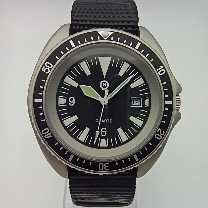 British Cooper Diving Quartz Military Style Watch 300M Waterproof Super Luminous Military Watch, New