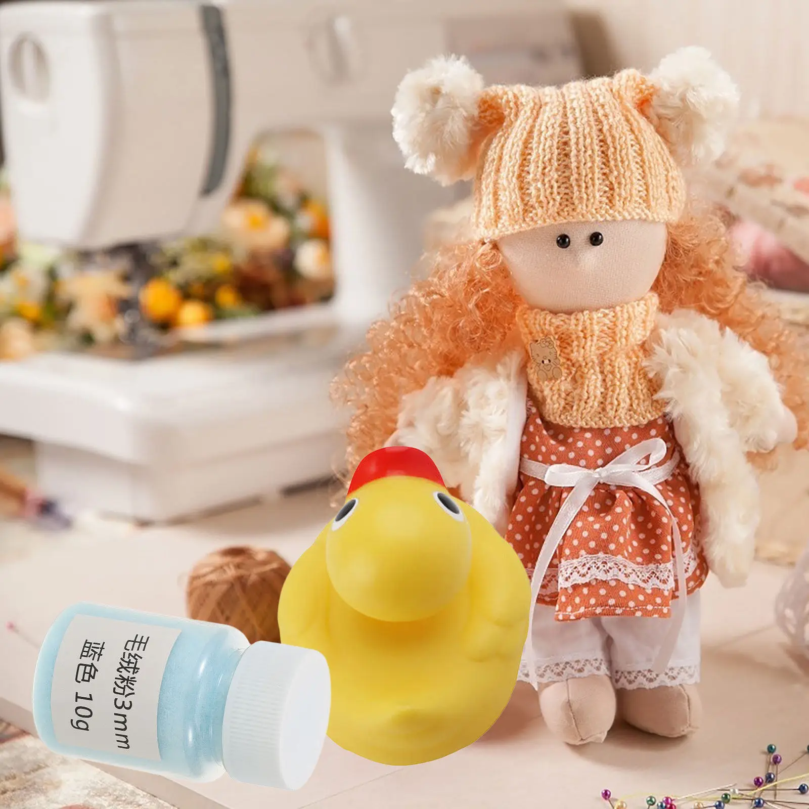 Flocking Powder Material for Squeeze Crafting Versatile Application Lasting Transform Projects Into