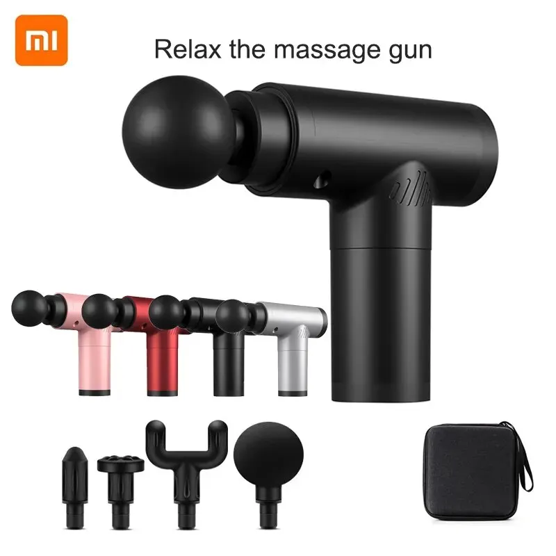 

XIAOMI Mijia Massage Gun Muscle Relaxation Deep Tissue Massager Dynamic Therapy Vibrator Shaping Pain Relief Back Foot Massager