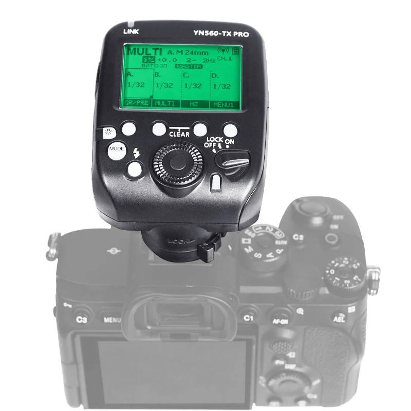 YONGNUO YN560-TX PRO Speedlite Flash Trigger Transmitter Radio TTL HSS for YongNuo Canon YN200 YN862 YN685 YN968C YN622C II