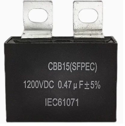 0.47uF 1200VDC Capacitor 5% Two Pins Square Type IGBT Capacitor