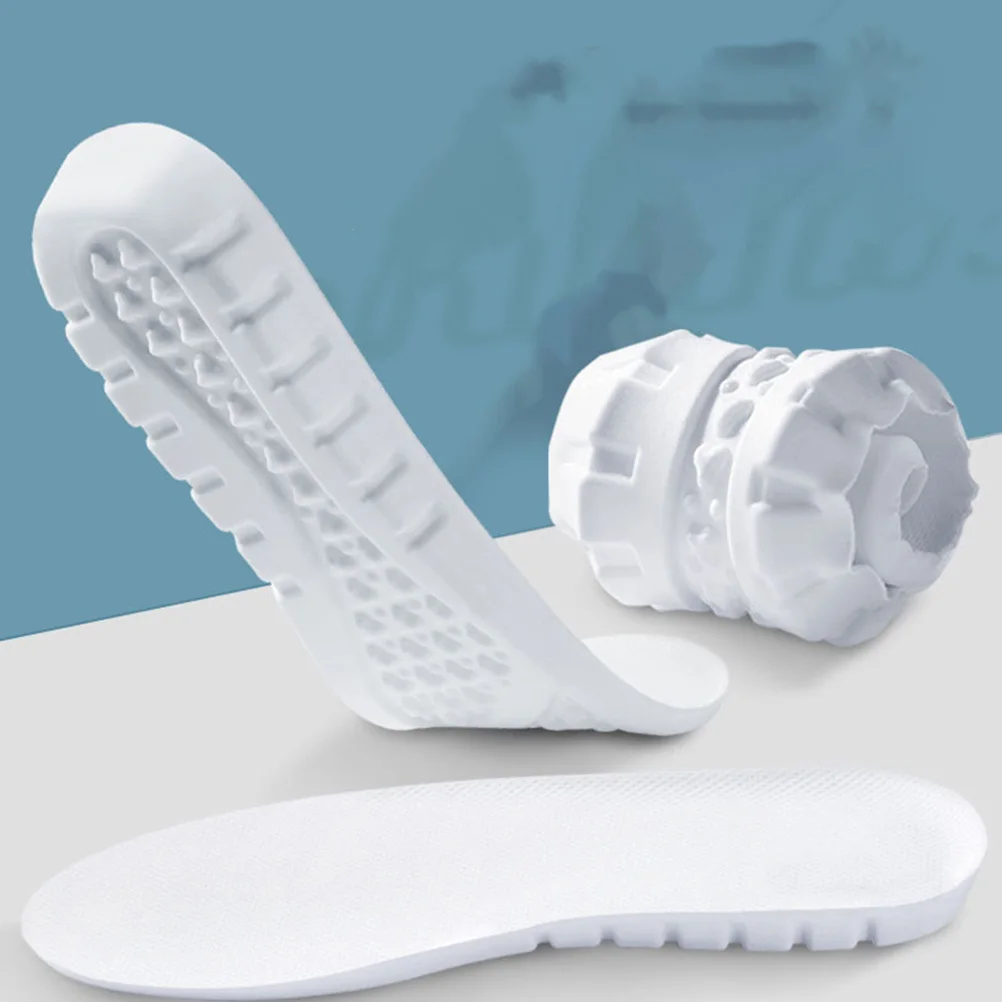 1 ペア高弾性靴インソールソフトダンピングアーチサポートインソールバスケットボールランニングウォーキング長時間立っている痛みの緩和