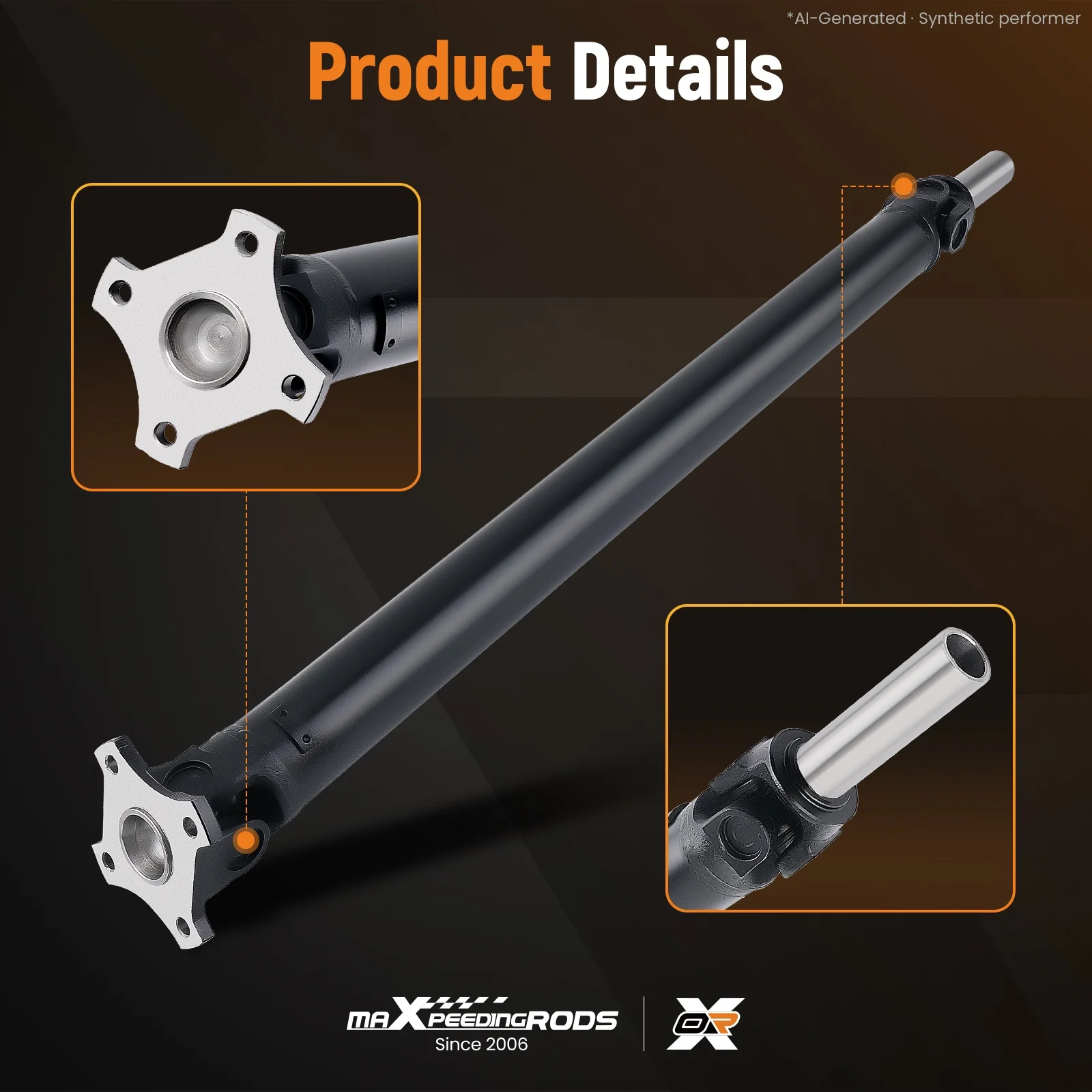 Rear Prop Shaft Driveshaft for Mazda Miata L4 1.8L RWD 1994-2005  Manual Trans.