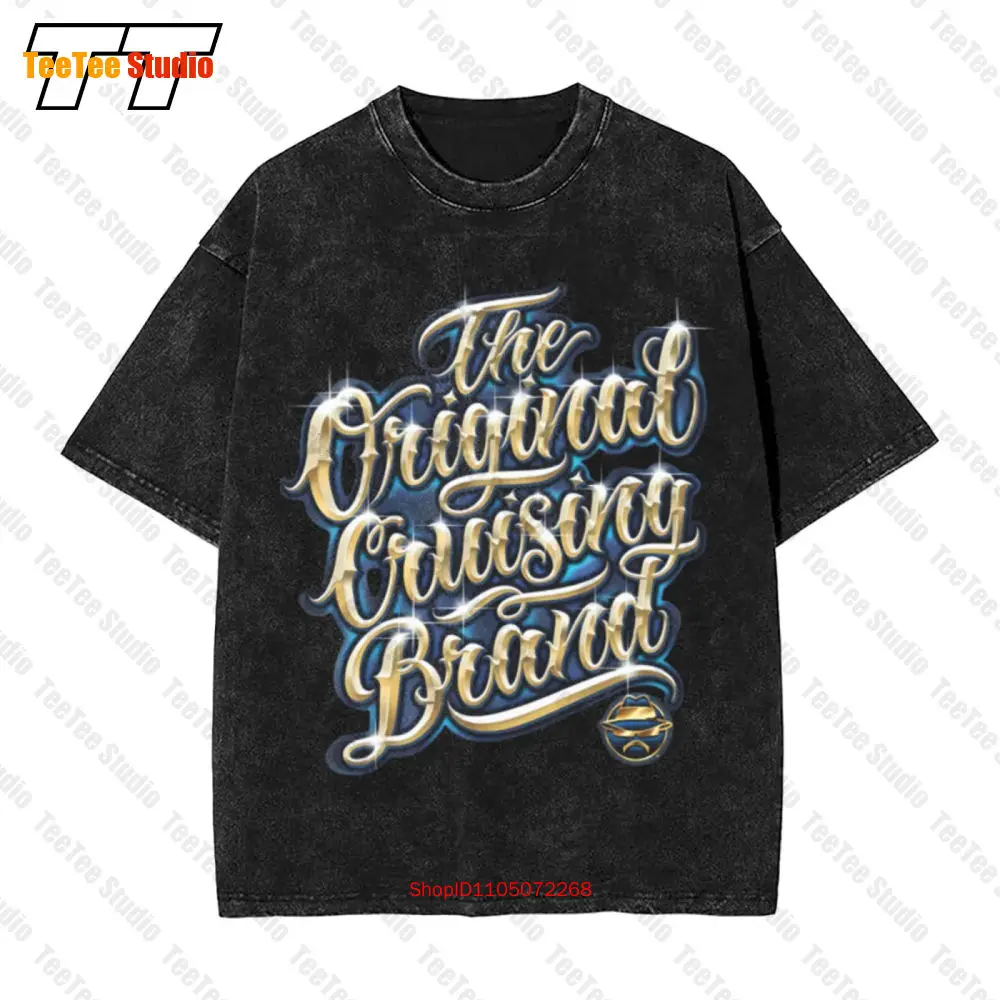 

Lowrider Clothing Of Cruising New Vintage Oversized T-Shirt Chicano Culture Hustler G0HG