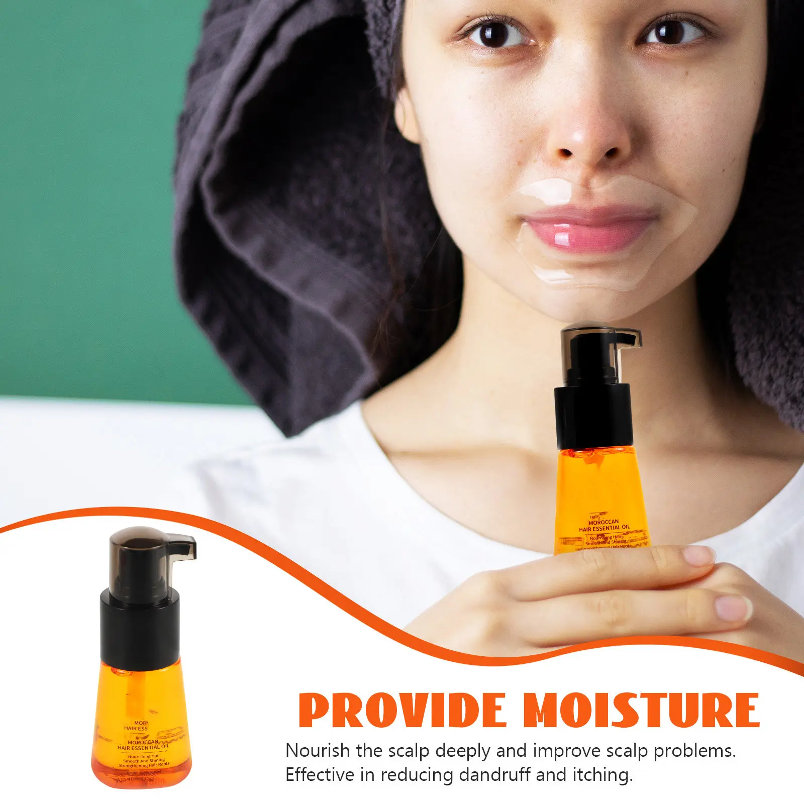 Scalp Serum Dry Scalp Hair Growth Oil Nourishing Treatment Serum Stimulates Thicker Longer Healthier Hair Anti Dandruff Frizz
