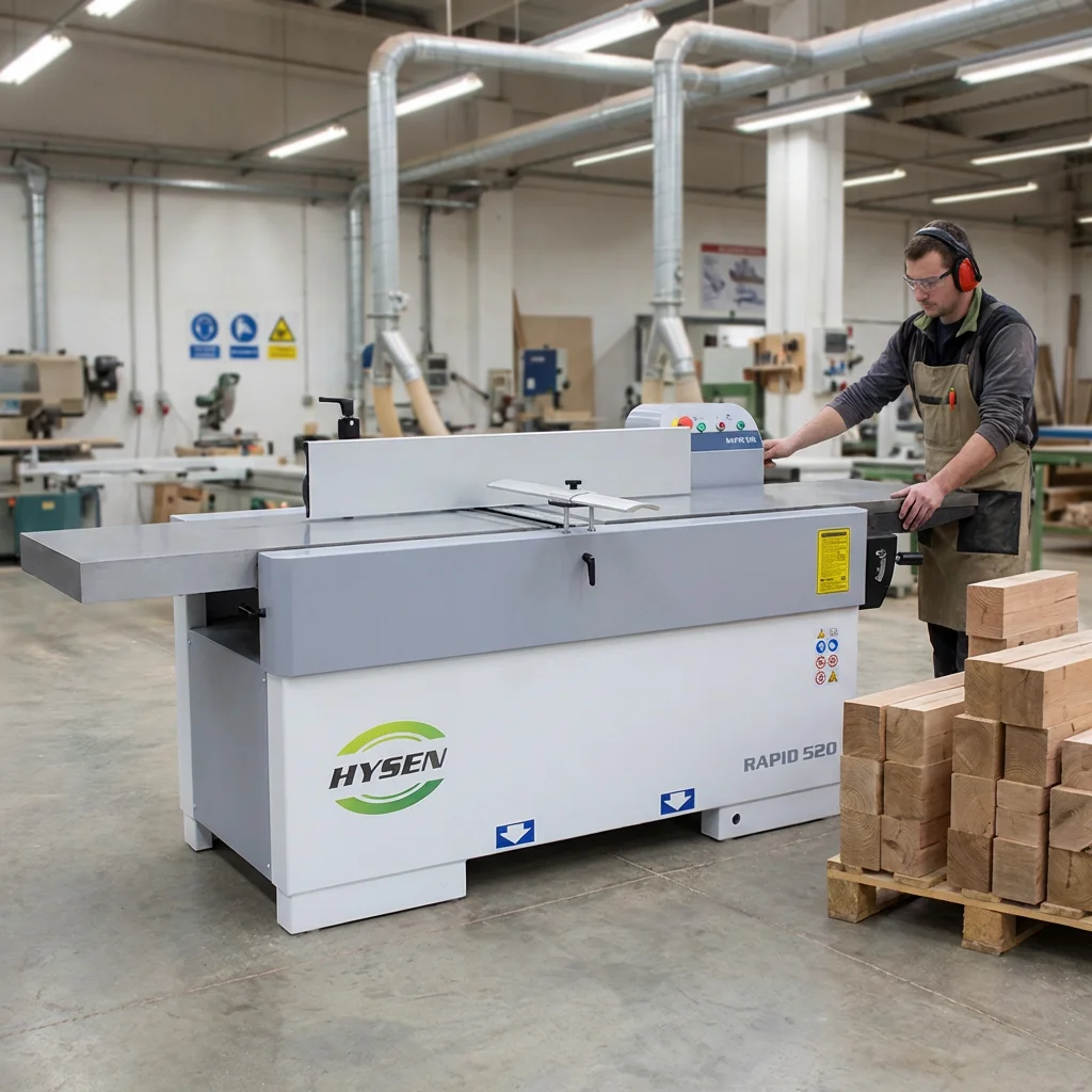 SICAR 520mm Jointer Planer 220V/380V 5.5kW Woodworking Thicknesser Machine New 2-Year Warranty
