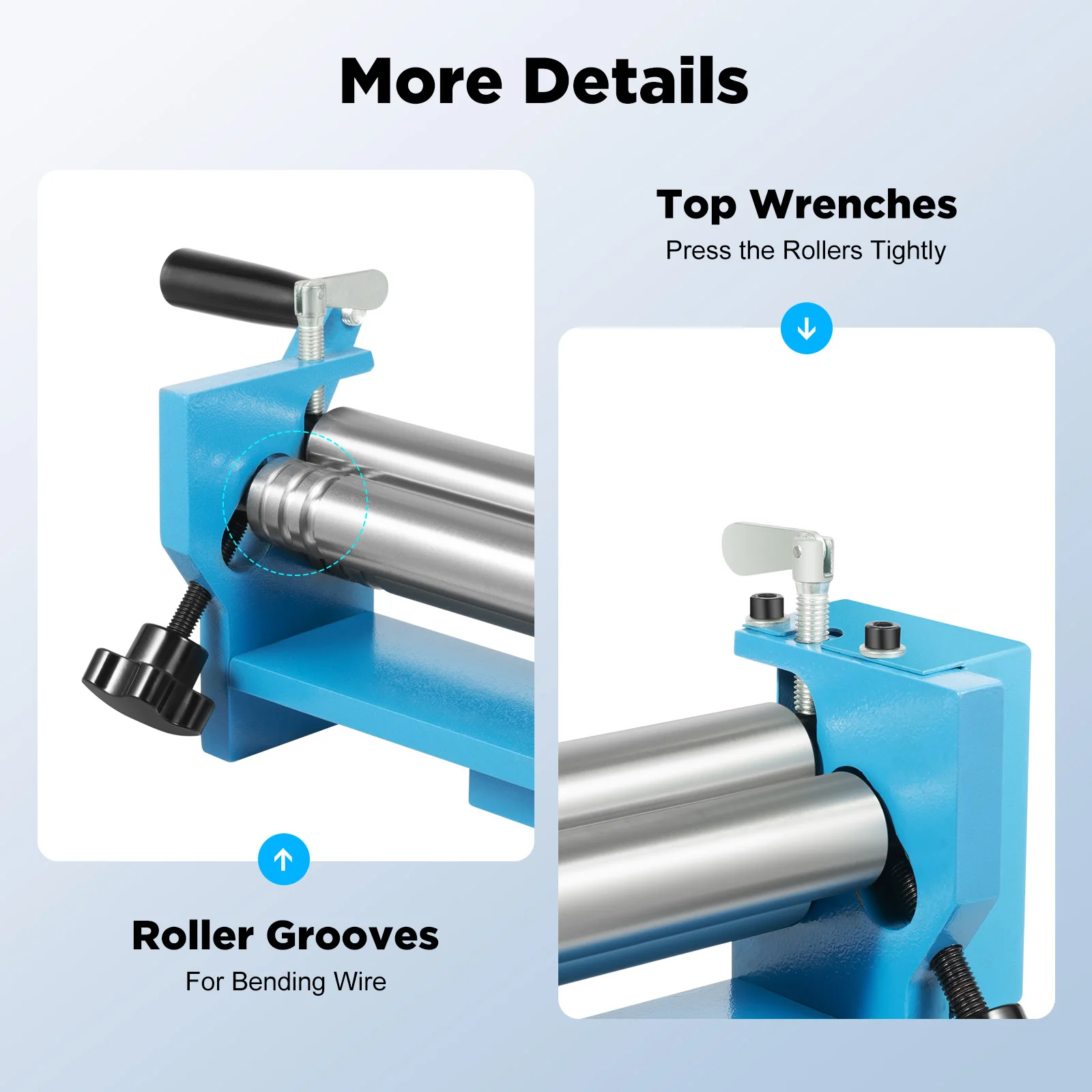 آلة ثني دوارة مع غطاء حماية للعتاد، تعديل مرن فعال للانحناء للوحة الألومنيوم النحاسية الفولاذية