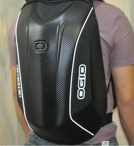 2026 OGIO 5 Mach Carbon Fiber Fashion Powerful Storage Travel Helmet Motorcycle Riding Racing Bag Backpack Multiple Models YJB