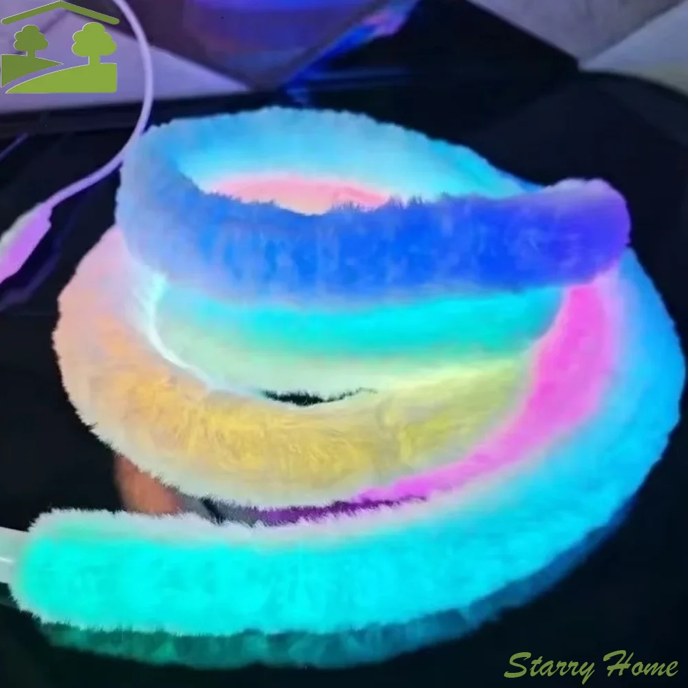 Luminous 360 Degree LED Neon Strip Light Addressable Round RGB IC Pixel Light Pipeline-Shaped Neon Light Tube TV