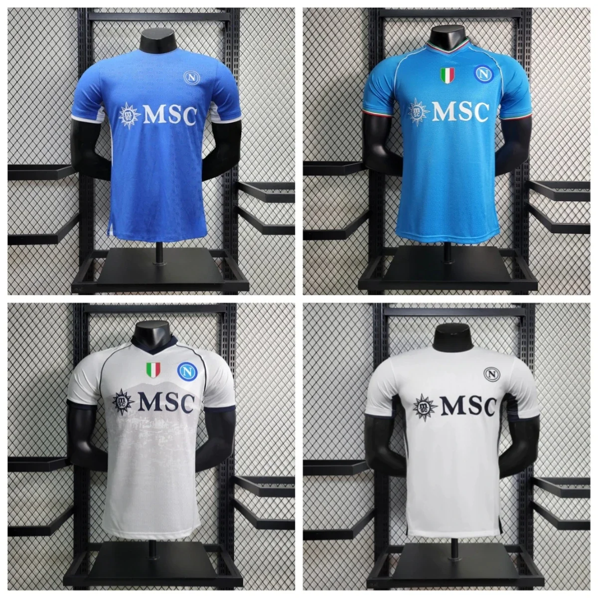 

Safety Protection Jerseys, Naples' Most Advanced 3D Printing Technology AA14 New Four of The Most Fashionable Men's T-shirts