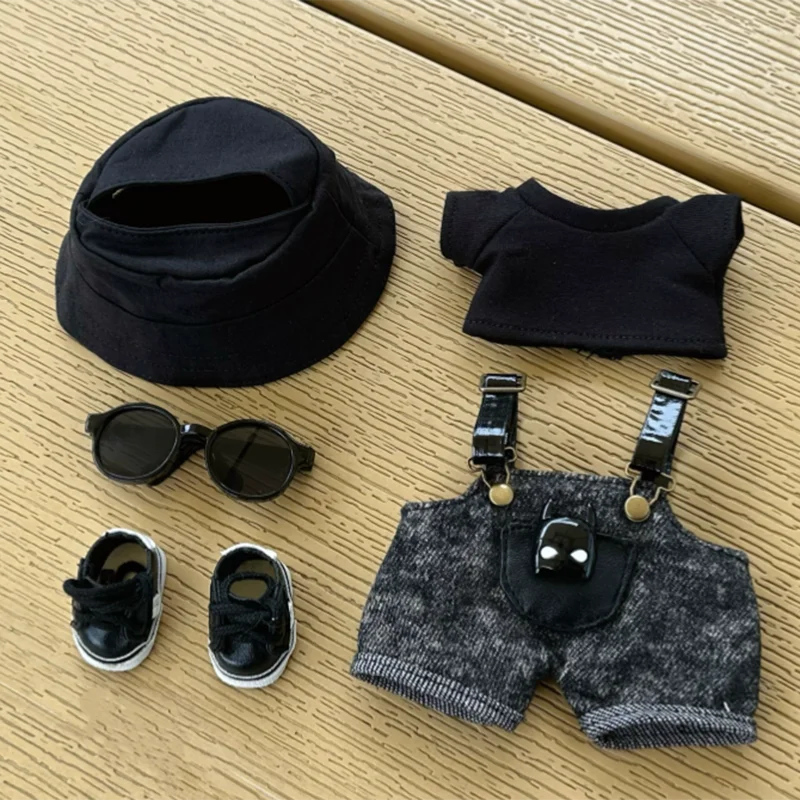 Big Into Energy Labubu Puppe 3.0 Kleidung 17 cm Babykleidung Cooles Set Kawaii V1 V2 V3 Puppenkleidungszubehör Keine Puppe