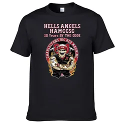 Camiseta de Hells Angels, camisa 100% de algodón, N13, soporte 81, Hamccsc