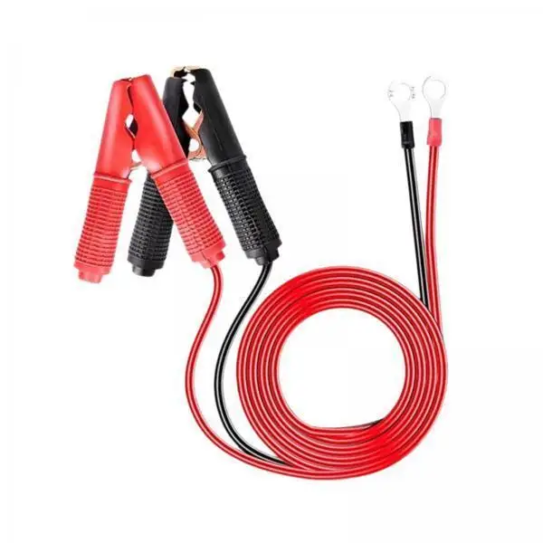 Quick Attach Car Battery Jumper Cables 30A Copper Core Automotive Booster for Vehicle Emergency