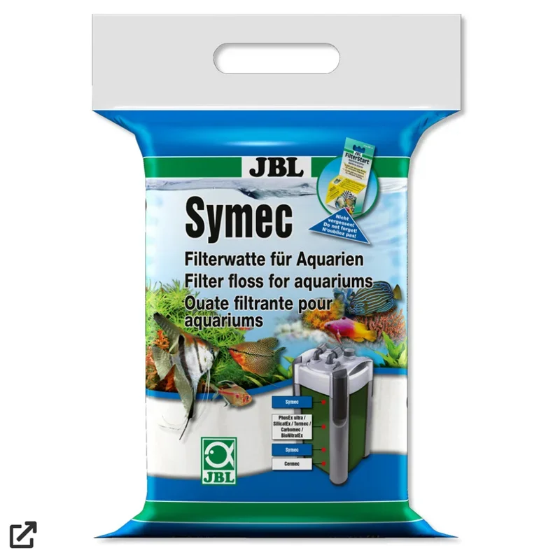 

JBL Symec Filter Floss Filter Wool For Aquarium Filters, JBL Symec XL 100g/250g/500g/1000g JBL Symec XL