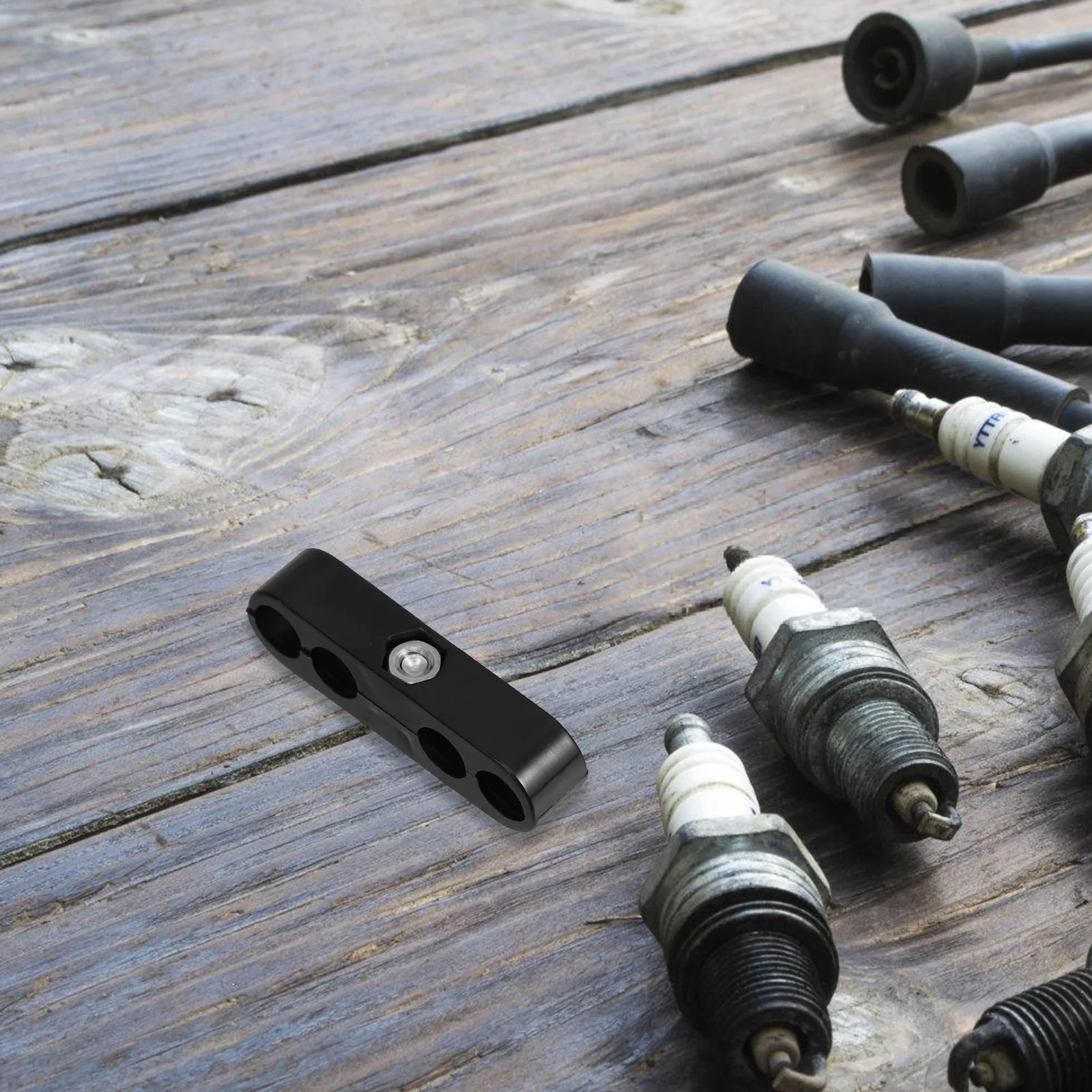 

14 pcs Spark Plug Wire Separator Divider Ignition Wire Holders Engine Car Organizers Racing Auto Clips Looms Spacer Brackets