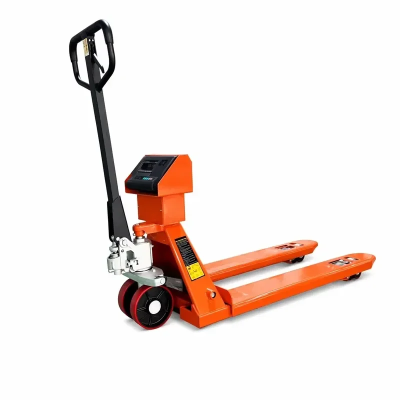 2 Ton Electric Pallet Truck with Weighing Display Waterproof Durable Warehouse Hand Lift Easy Operation Heavy Duty Battery