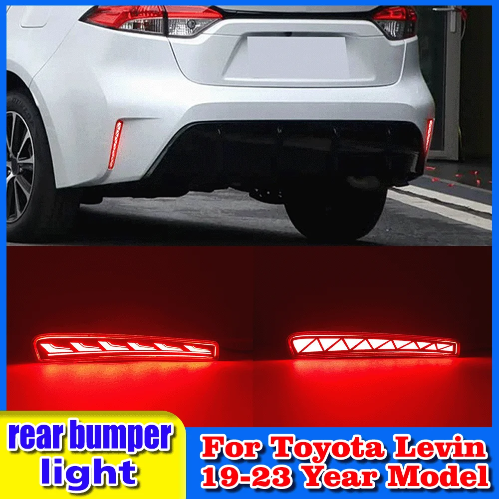 For Toyota Levin 2019-2023 Year Model  rear bumper lights rear bumper lights and brake lights (Three function)
