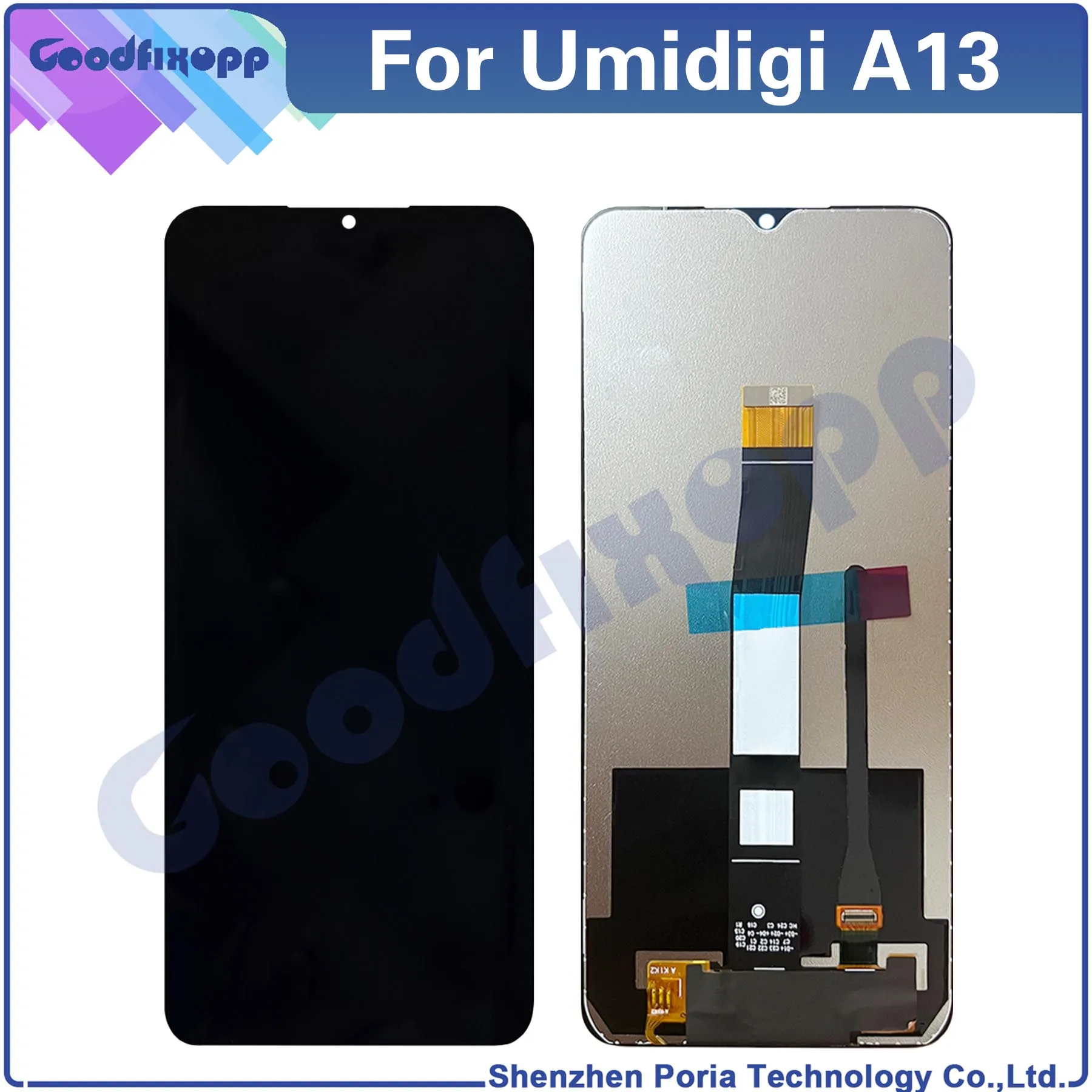 10 Stuks Voor Umidigi A13 Lcd-Scherm Touchscreen Digitizer Assemblage Reparatie Onderdelen Vervangen