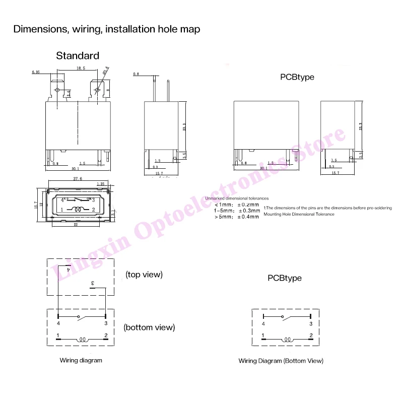 2Pcs/lot SFK-112DM 105/124DM Air Conditioner Relay Power Relay SFK 112DM 5V 12V 24V 20A 250VAC 4pin 100% Original new M- From -A