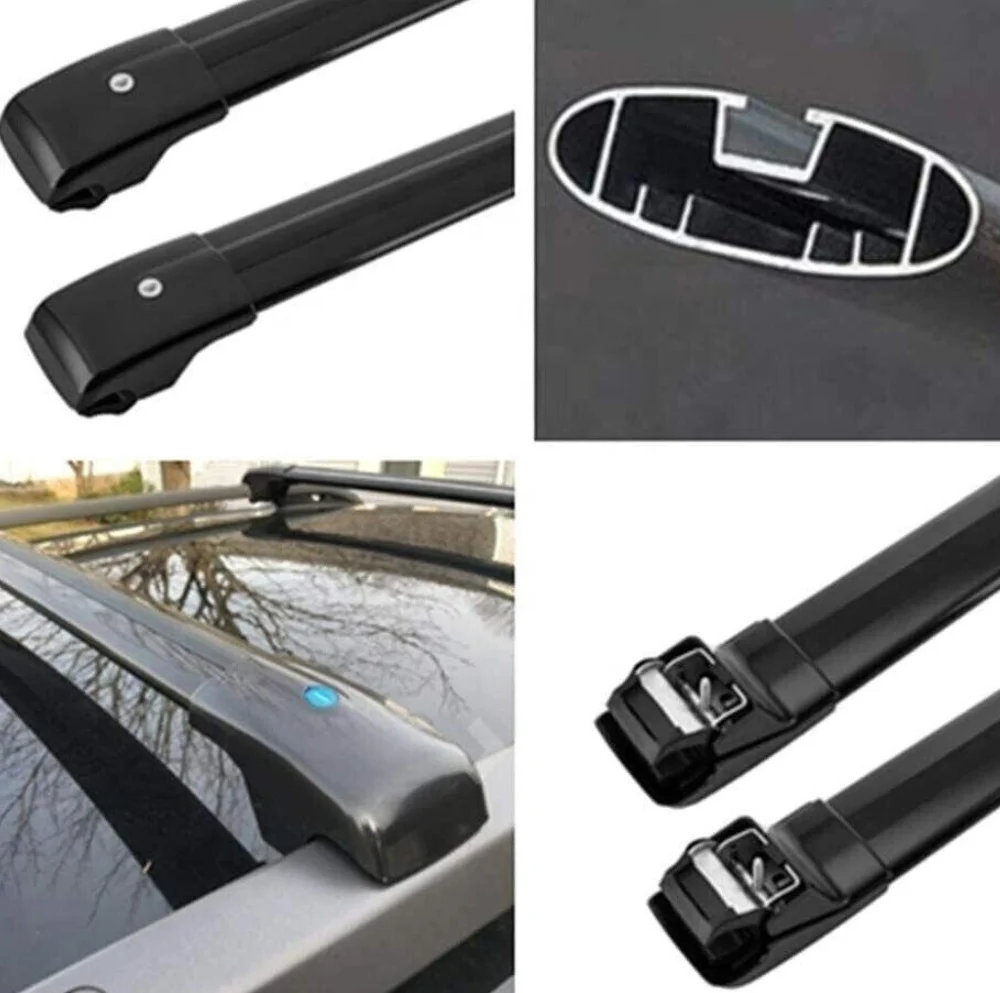 Manufactured Black Lockable Roof Rail Racks Cross Bars Crossbar for GWM Tank 300 2020-2023